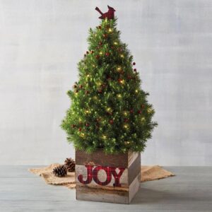 Harry and David Rustic Christmas Tree